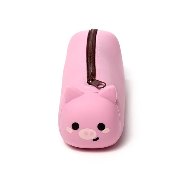 Pig Silicone Pencil Case