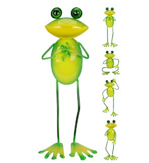 Metal Frog Statue - Brinsley Animal Rescue Shop