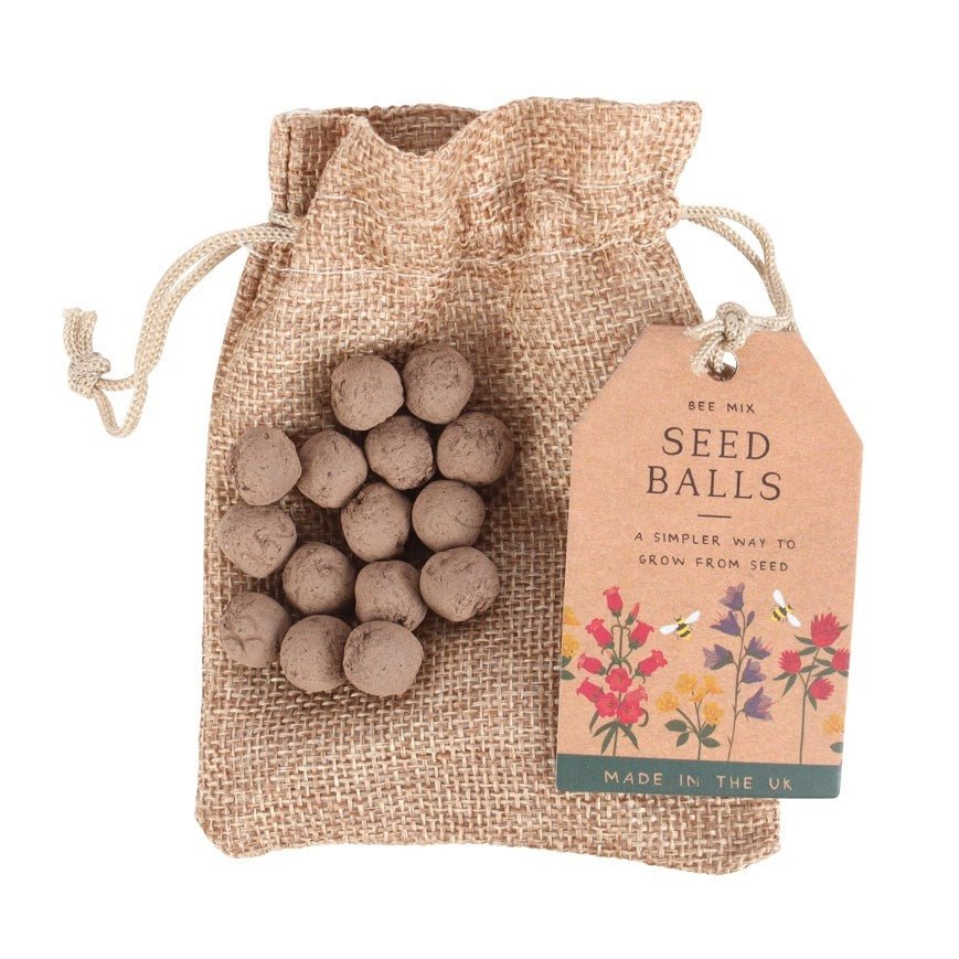 Seed Balls In Hessian Sack - Brinsley Animal Rescue Shop