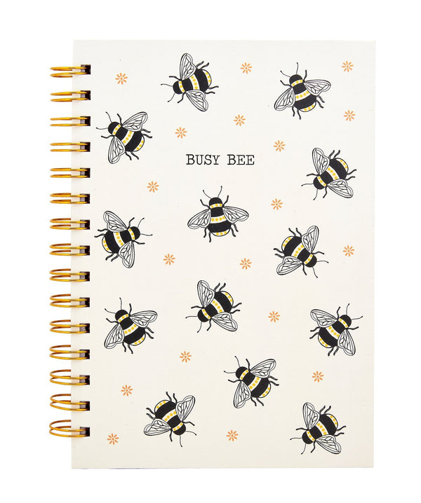 Busy Bees A5 Notebook - Brinsley Animal Rescue Shop
