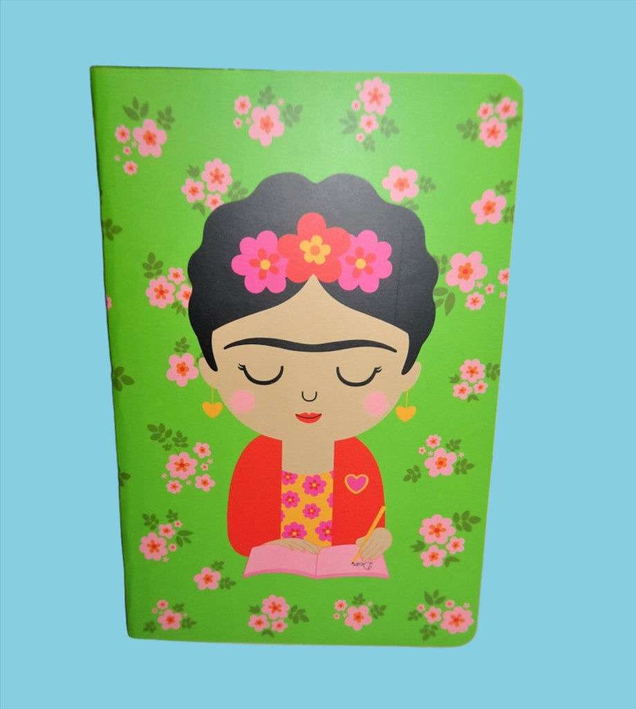 Frida Kalo A5 Notebook by Sass & Belle - Brinsley Animal Rescue Shop