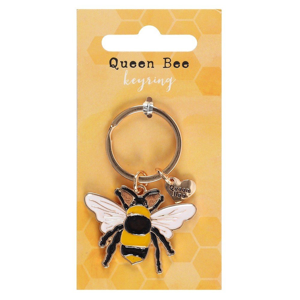Queen Bee Keyring - Brinsley Animal Rescue Shop
